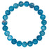 Blue Apatite Beaded Crystal Bracelet